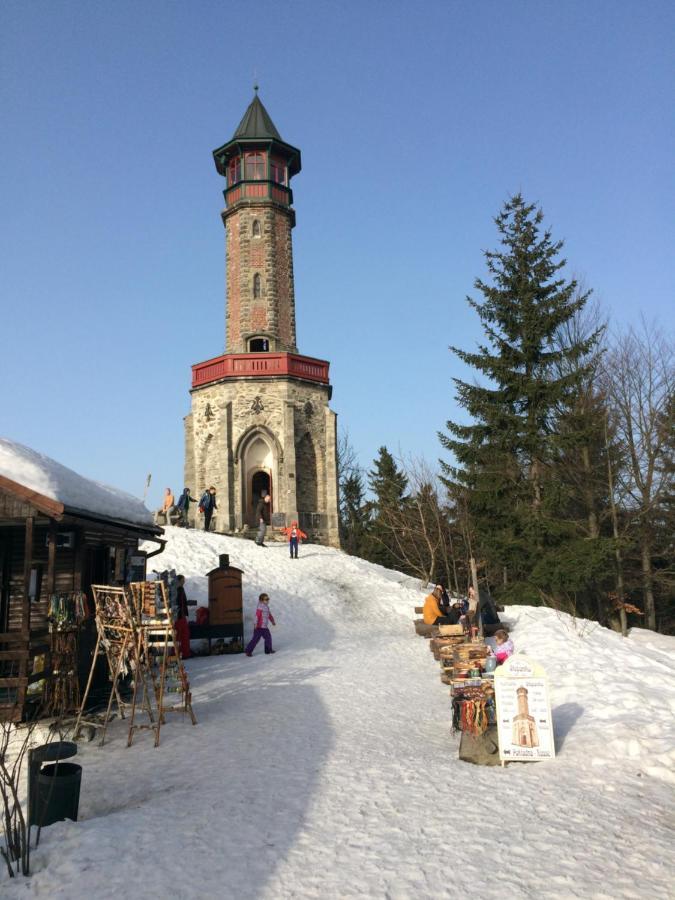 Ubytovani U Brabantika Desná Kültér fotó